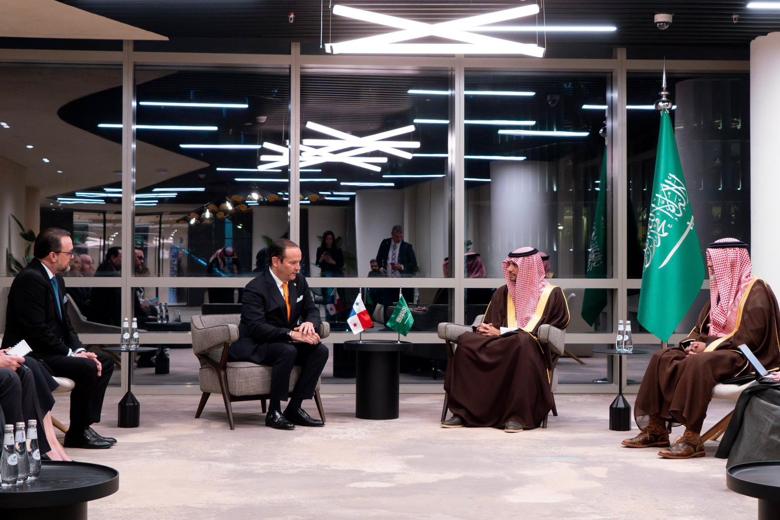 ​​His Excellency Ammar Nagadi with His Excellency Javier Martínez-Acha